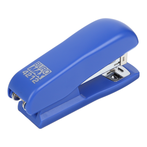 Степлер BUROMAX 20арк. №24 4212-02 синій (12) /BM.4212-02/ - Фото 1 Степлер BUROMAX 20арк. №24 4212-02 синій (12) /BM.4212-02/ - изображение 1