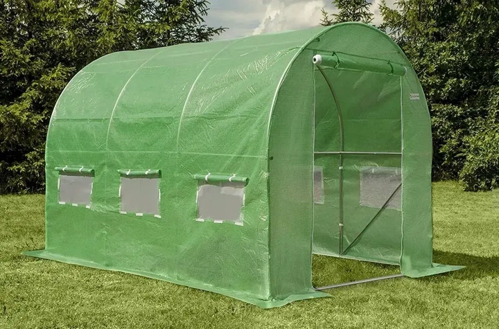 Арочный парник теплица 6 м2 3×2×2 м, с оцинкованным каркасом, армированной пленкой, УФ-защитой и вентиляцией - прочность, камфорт - изображение 5