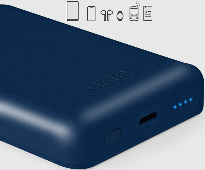 УМБ SBS 5000 mAh 10W Blue (8018417464805) - зображення 3