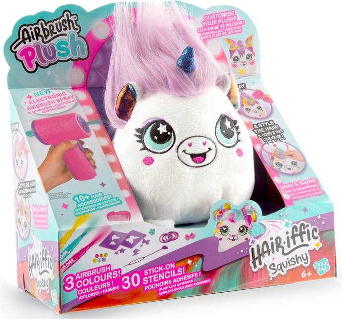 Набір Canal Toys Diy Airbrush Plush Hair'iffic Зроби зачіску Принцеса з іграшковим аерографом (AIR040/1) - зображення 2