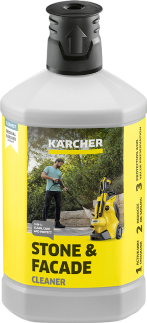Засіб для чищення каміння Karcher Plug-n-Clean 3 в 1 1 л (4039784712300) - зображення 1