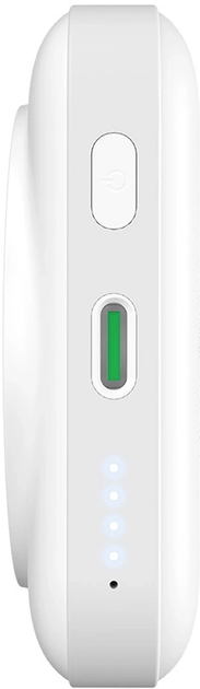 Powerbank Puro 10000 mAh 20W MagSafe White (8018417488016) - obraz 4
