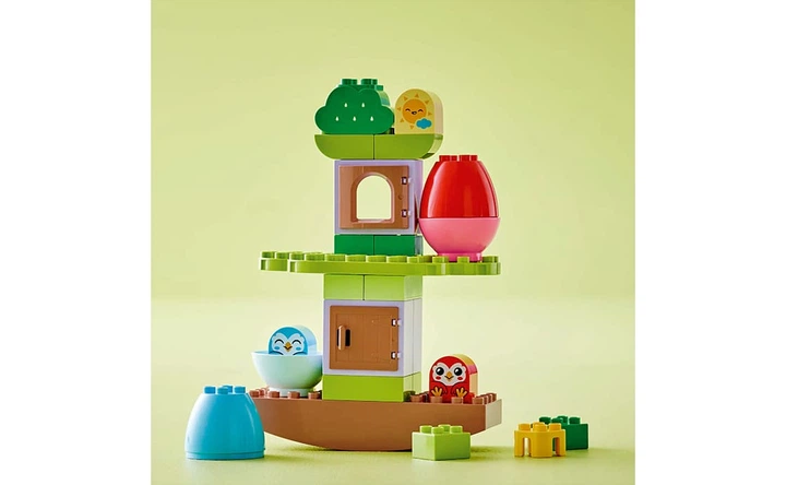 Конструктор Lego Duplo My First Дерево для балансировки и сборки, 27 деталей 10440 - Фото 4 Конструктор Lego Duplo My First Дерево для балансировки и сборки, 27 деталей 10440 - изображение 4