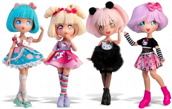 Лялька 4SF Manga Dolls серії Hello Kitty Тедді Рок (HKTF0100