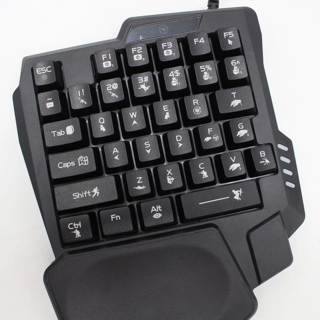 Набір 5в1 GGS-IVAR-TWIN Mix Pro Миша + Клавіатура + Хаб + Килимок + Підставка, з LED RGB підсвічуванням - зображення 6