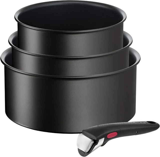 Набір ківшей Tefal Ingenio Unlimited з ручкою 3 шт (3168430335875) - зображення 1