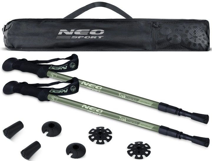 Трекінгові палиці Neo Sport NS-381 (5903890621773) - зображення 4