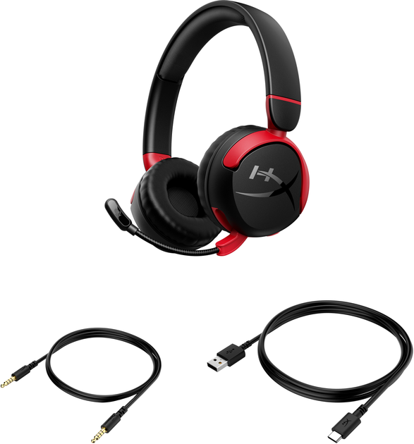 Słuchawki HyperX Cloud Mini Wireless Black (7G8F1AA) - obraz 8