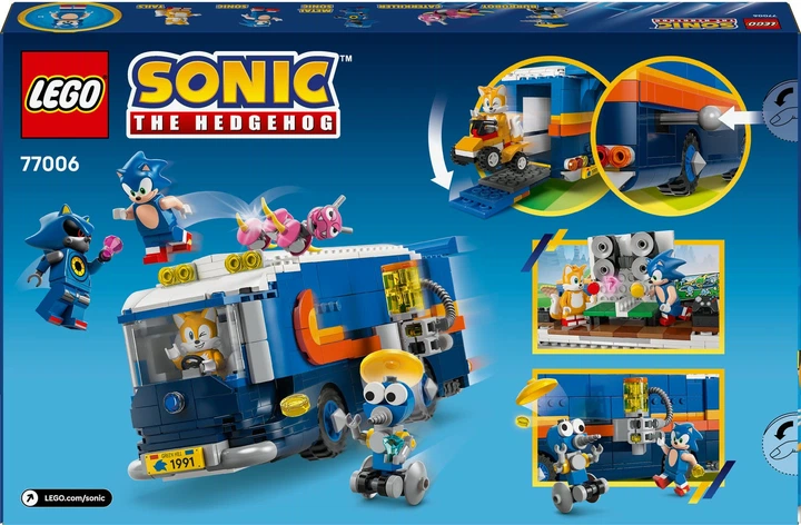 Конструктор LEGO Sonic the Hedgehog Sonic и командный грузовик 747