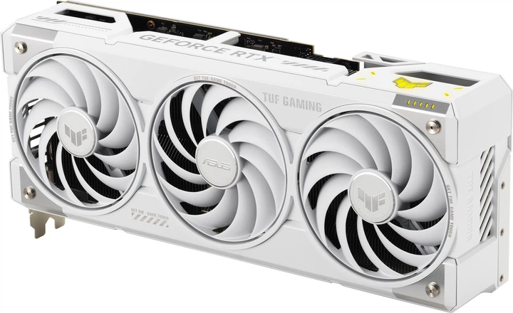 Видеокарта ASUS PCI-Ex GeForce RTX 5070 Ti TUF Gaming BTF White OC