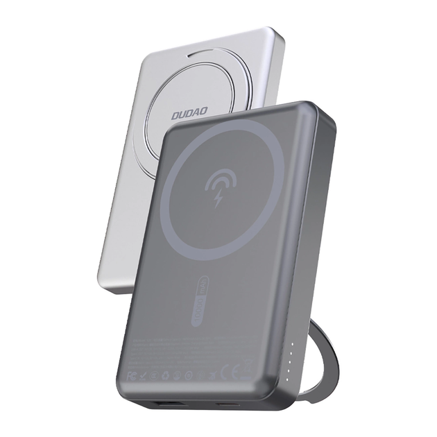 УМБ Dudao K28 10000 mAh 20W Silver (6977196680139) - зображення 8