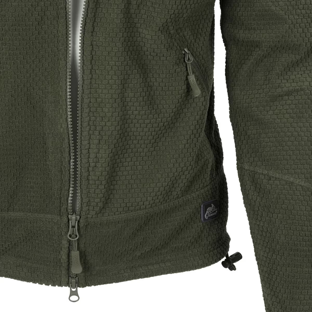 Флісова кофта Helikon Alpha Tactical, Olive Green, 2XL - зображення 7
