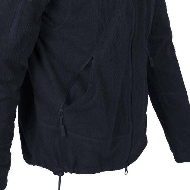 Флисовая кофта Helikon Alpha Tactical, Navy Blue, XS - изображение 6