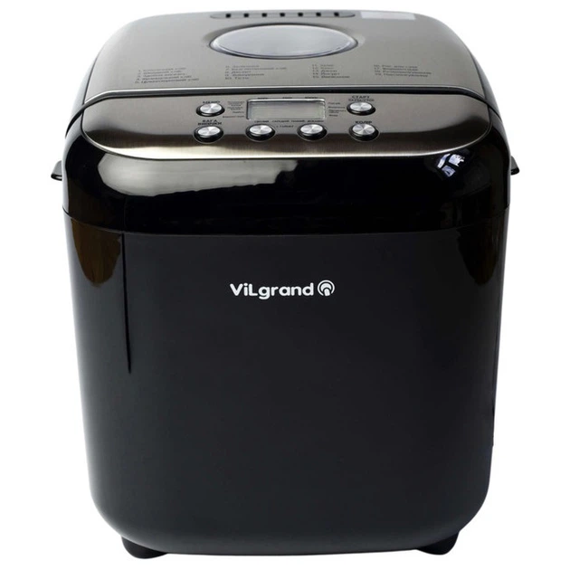 Хлебопечка ViLgrand VBM6091 Black - изображение 2