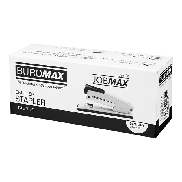 Степлер BuroMax №24 BM.4258 - Фото 5 Степлер BuroMax №24 BM.4258 - изображение 5
