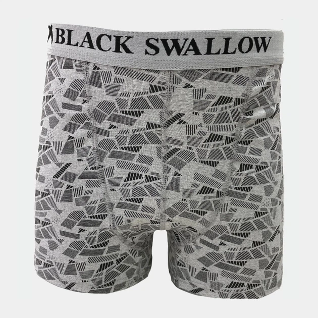 Трусы-шорты мужские Swallow 1453_60 M Серые (2200004994130) - Фото 1 Трусы-шорты мужские Swallow 1453_60 M Серые (2200004994130) - изображение 1