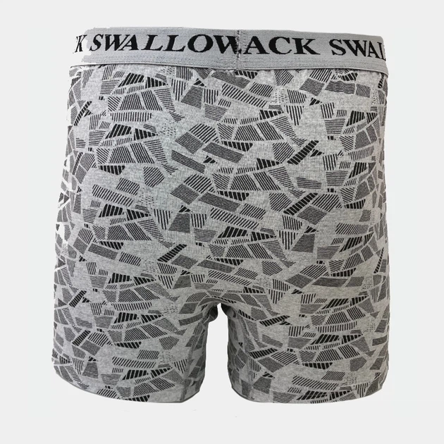 Трусы-шорты мужские Swallow 1453_60 M Серые (2200004994130) - Фото 2 Трусы-шорты мужские Swallow 1453_60 M Серые (2200004994130) - изображение 2