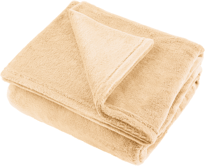 Koc Teesa polarowy kremowy 200 x 220 cm (5901890094405) - obraz 2