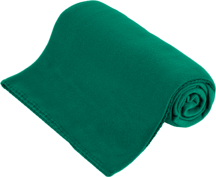 Koc Teesa polarowy zielony 130 x 150 cm (5901890070065) - obraz 1