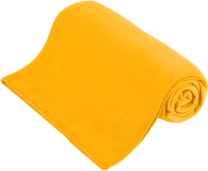 Ковдра Teesa флісова жовта 130 x 150 см (5901890070089) - зображення 1