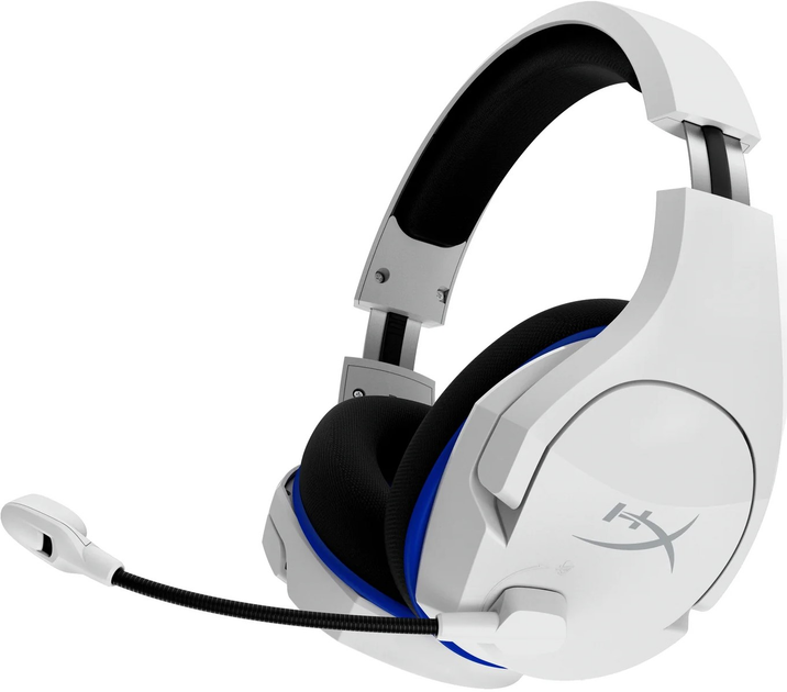 Навушники HyperX Cloud Stinger Core Wireless PS4/PS5 White-Blue (4P5J1AA) - зображення 2