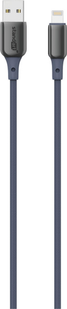 Кабель Standart USB Type-A – Lightning 1 м Blue (GT-XG111-blu-1m) - зображення 1