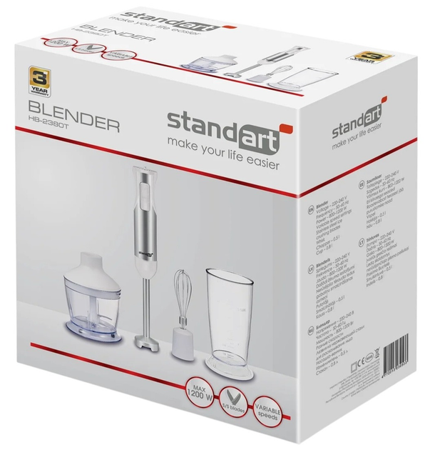 Blender Standart HB-2380T - obraz 6