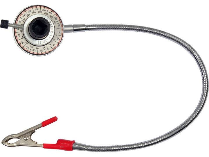 Kątomierz YATO z uchwytem do klucza dynamometrycznego 1/2" (YT-05933) - obraz 1