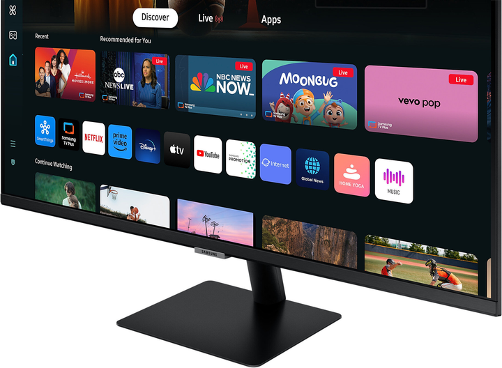 Monitor 32" Samsung Smart Monitor M7 (LS32DM702UUXDU) - obraz 6