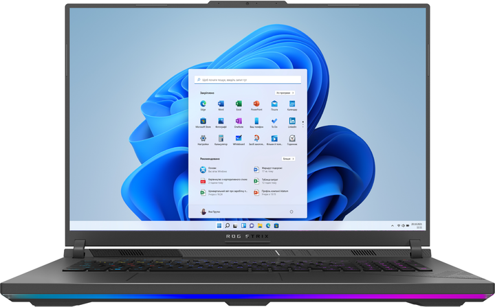 Laptop ASUS ROG Strix G18 (90NR0LM1-M001H0) Eclipse Grey - obraz 2