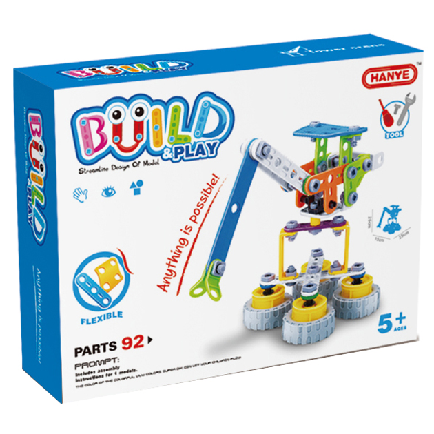 Конструктор Build&Play Портовый кран 92 эл. (J-7701) – игрушки с ...