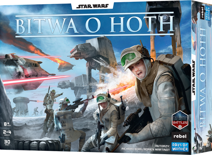 Gra planszowa Rebel Star Wars: Bitwa o Hoth (edycja polska) (3558380129233) - obraz 1
