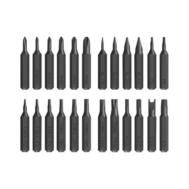 Отвертка Xiaomi MiJia Mi Precision Screwdriver Kit 24 в 1 прецизионной отвертке - Фото 6 Отвертка Xiaomi MiJia Mi Precision Screwdriver Kit 24 в 1 прецизионной отвертке - изображение 6