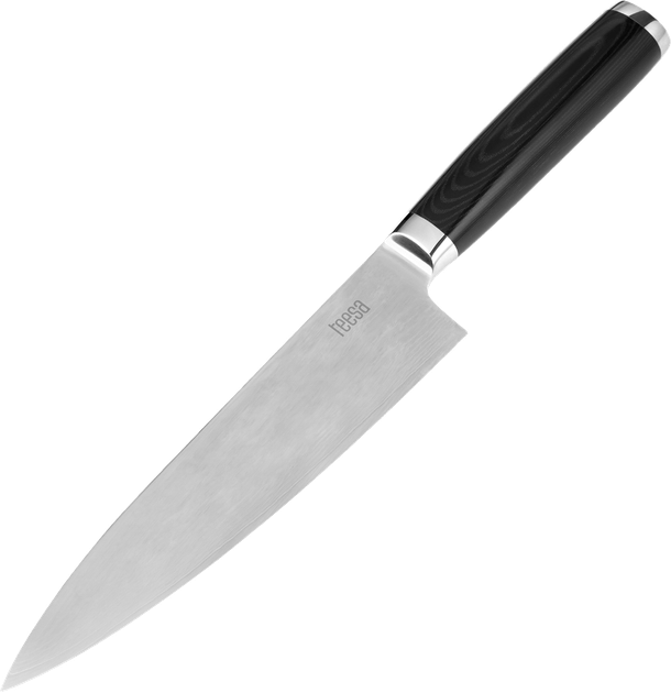 Nóż szefa kuchni Teesa ze stali damasceńskiej 33.5 cm (5901890068475) - obraz 1
