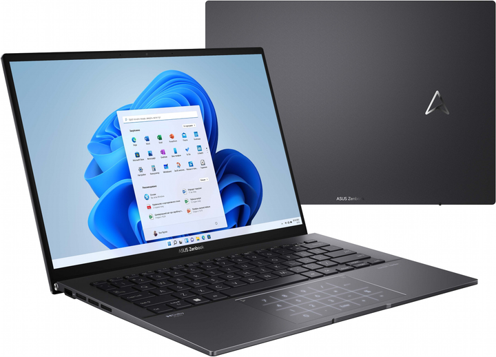 Laptop ASUS Zenbook 14 OLED UM3402YA-WS74T (90NB0W96-M00WH0) Jade Black + firmowy pokrowiec - obraz 7