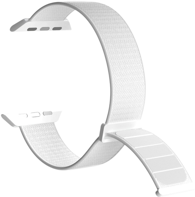 Pasek Puro Sport Nylon Strap do Apple Watch 38/40/41 mm White (8018417441332) - obraz 2