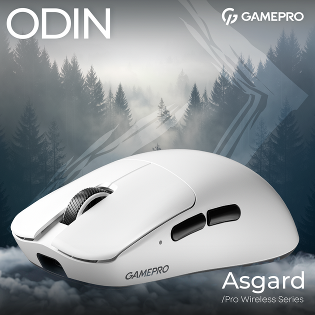 Мышь GamePro Asgard Odin 8K Wireless/USB PixArt PAW3950 Sensor