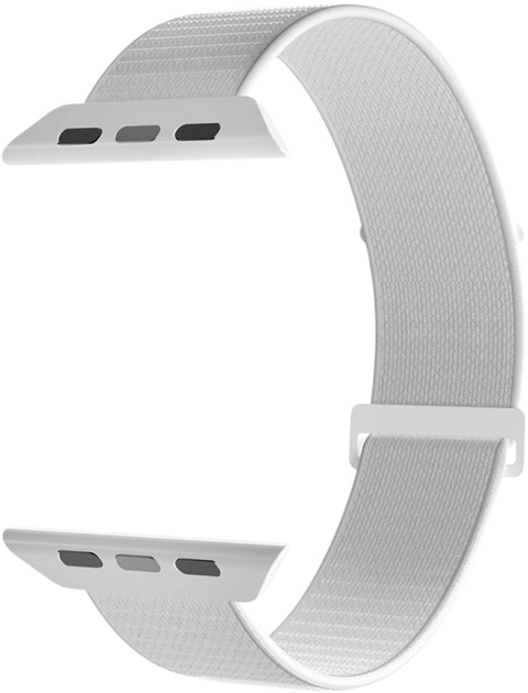 Pasek Puro Sport Nylon Strap do Apple Watch 42/44/45/49 mm White (8018417441417) - obraz 2