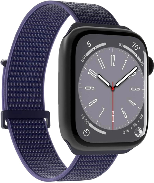 Pasek Puro Sport Nylon Strap do Apple Watch 42/44/45/49 mm Blue (8018417441400) - obraz 1
