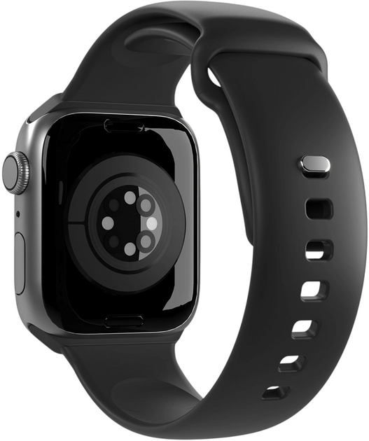 Ремінець Puro Sport Nylon Strap для Apple Watch 38/40/41 mm 2 шт. Black (8018417441257) - зображення 4