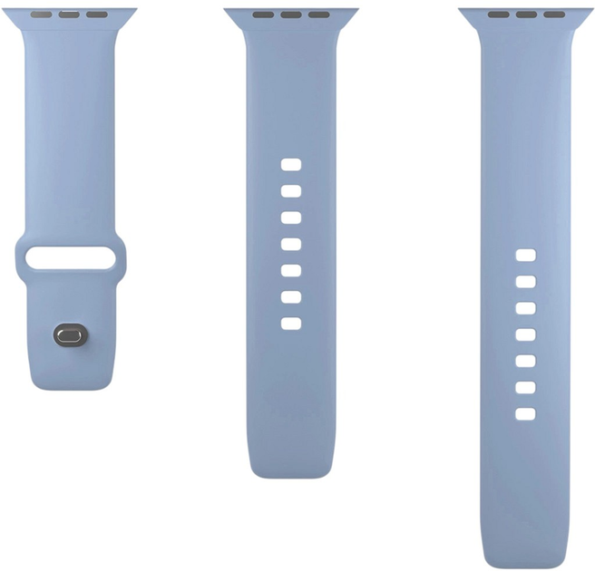 Pasek Puro Sport Nylon Strap do Apple Watch 38/40/41 mm 2 szt. Light Blue (8018417442421) - obraz 2