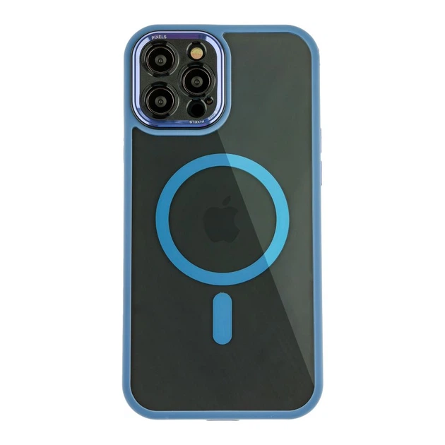 Чохол TPU+PC+Metal Calais with MagSafe для iPhone 12 Pro Max Колір Black - зображення 8