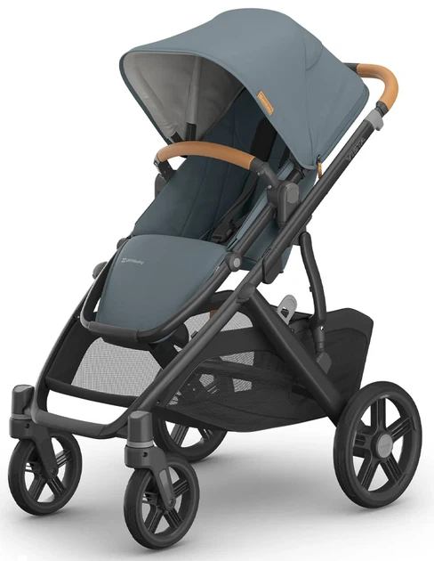 Универсальная коляска 2 в 1 Uppababy Vista V3 Dillan Stone Blue (0303-VIS-EU-DIL) - изображение 2