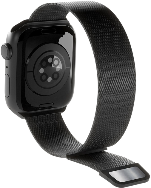 Pasek Puro Milanese Stainless Steel do Apple Watch 38/40/41 mm Black (8018417441288) - obraz 4