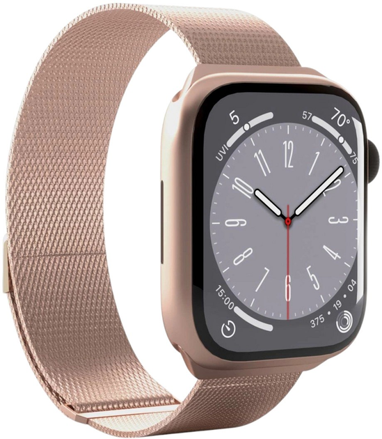 Pasek Puro Milanese Stainless Steel do Apple Watch 38/40/41 mm Pink (8018417441295) - obraz 1