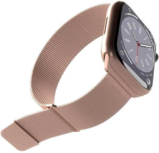 Pasek Puro Milanese Stainless Steel do Apple Watch 38/40/41 mm Pink (8018417441295) - obraz 2
