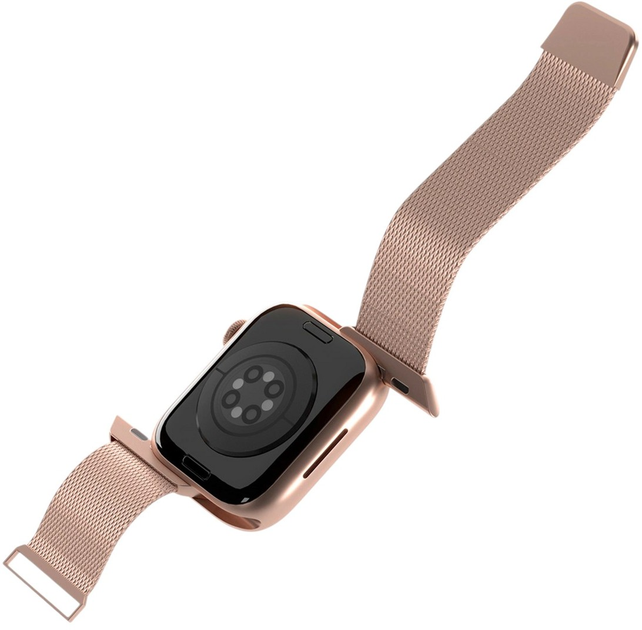 Pasek Puro Milanese Stainless Steel do Apple Watch 38/40/41 mm Pink (8018417441295) - obraz 3