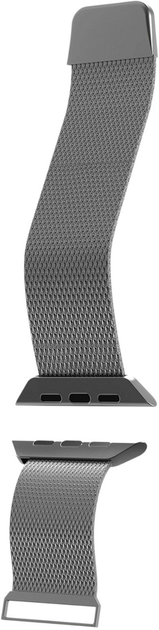 Pasek Puro Milanese Stainless Steel do Apple Watch 42/44/45/49 mm Silver (8018417441387) - obraz 7