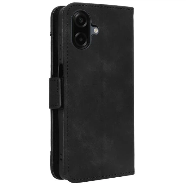 Чохол-книжка з кишеньками Deexe Wallet Stand для Samsung Galaxy A07 (A075) - Black - Фото 7 Чохол-книжка з кишеньками Deexe Wallet Stand для Samsung Galaxy A07 (A075) - Black - зображення 7