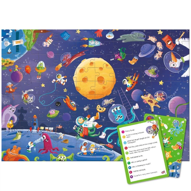 Пазл Dodo Look and Find Шалений космос - зображення 3